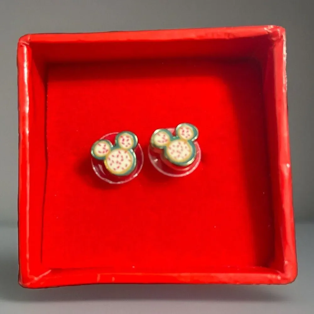New ✨ 3 pairs of Disney Christmas Holiday 2024 Holiday Earrings Mickey Mouse